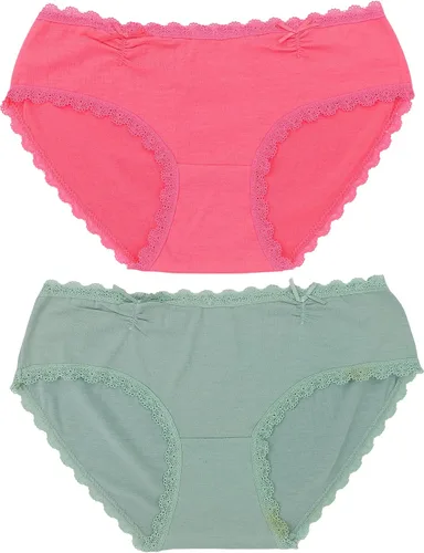 Vista 7 de ToBeInStyle Women's 6-Pack Everyday Essential Bikini & Hipster Panties