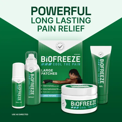 Vista 10 de Biofreeze Gel para aliviar el dolor