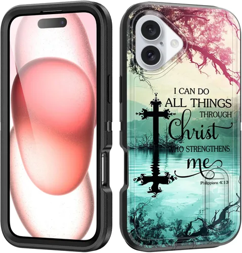 Vista 125 de Funda para iPhone Air con soporte integrado, a prueba de golpes, polvo y caídas, 3 capas, grado militar, funda protectora para iPhone Air de 6.5
