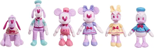 Vista 2 de Walt Disney World Celebración del 50 aniversario de la fiesta del té loco de peluche coleccionable, edición limitada de 9 pulgadas, juguetes