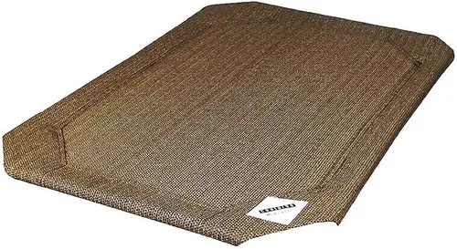 Vista 16 de Coolaroo The Original - Funda de repuesto para cama elevada para mascotas, tamaño mediano, azul acuático
