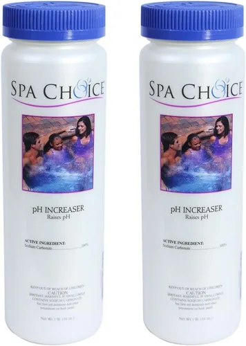 Vista 4 de SpaChoice Aumento de pH prémium de 1 libra para jacuzzi, 100% carbonato de sodio, fabricado en Estados Unidos