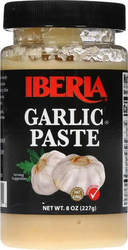 Vista 3 de Iberia Pasta de ajo, 8 onzas
