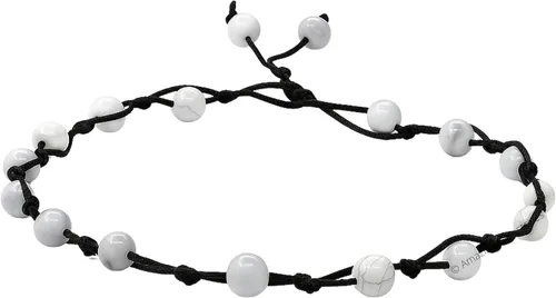 Vista 67 de Amazing Gemstone Crystal Anklet Ankle Bracelets for Women - Waterproof Beaded Healing Crystal Anklets, Plus Size Chakra Gemstone Bead Anklet