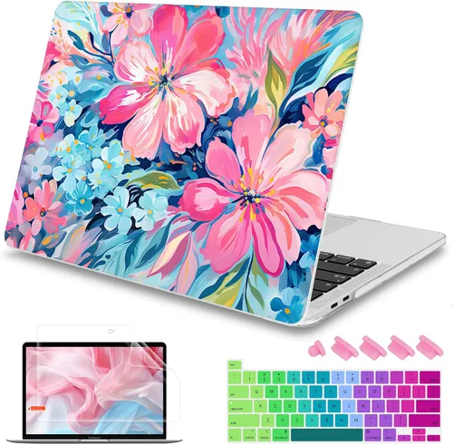Vista 33 de Mektron Funda para MacBook Pro de 16 Pulgadas A2141 Versión 2019 con Pantalla Liquid Retina/Touch ID, Carcasa Rígida de Plástico con Funda