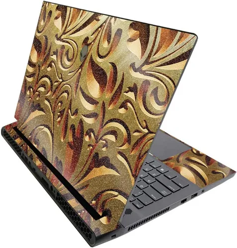 Vista 76 de MightySkins - Skin brillante con purpurina para Alienware M17 R3 (2020) y M17 R4 (2021) - Diversión de los años 90 Acabado duradero con purpurina