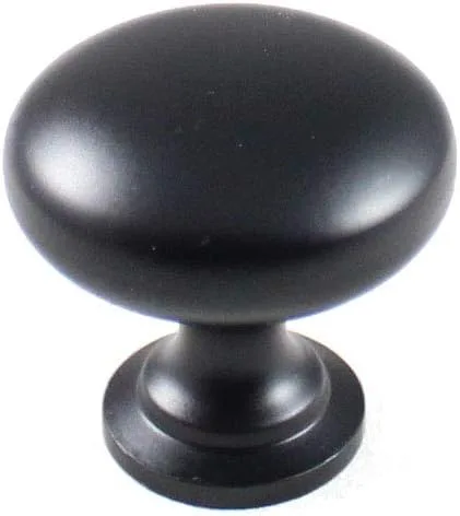 Vista 7 de Formosa Design Hardware - Paquete de manijas y perillas negras para gabinetes (5 pomos cuadrados)