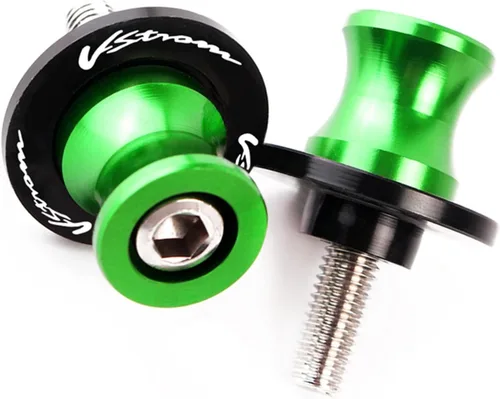 Vista 10 de Carretes de basculante CNC para motocicleta, deslizadores de tornillo oscilante de 6/8/0.394 in para Suzuki V-Strom 250 650 1000 DL650 DL1000 DL250