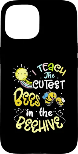 Vista 6 de iPhone 13 Pro Max I Teach The Cute Bees In The Beehive Kindergarten Case