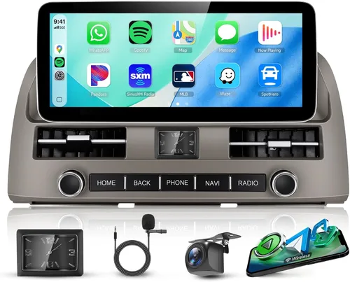 Vista 12 de Radio para Toyota Camry 2000 2001 2002 2003 2004 2005 2006 4 Núcleo 4G+64G Android 15 Estéreo de Coche con Carplay Inalámbrico Android Auto