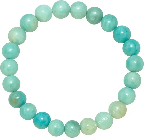 Vista 38 de Amazing Gemstone Crystal Bracelet for Women Men's Gifts - Protection Healing Crystal Bracelet - 8mm Gemstone Beaded Stretchable Bracelet Pulseras