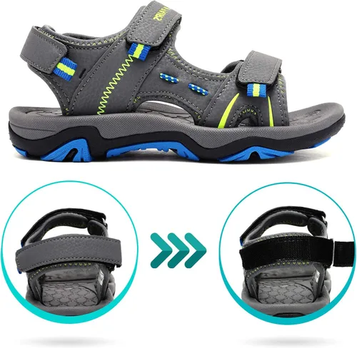Vista 4 de DREAM PAIRS Sandalias deportivas de verano para niños y niñas niños pequeñosniñosgrandes