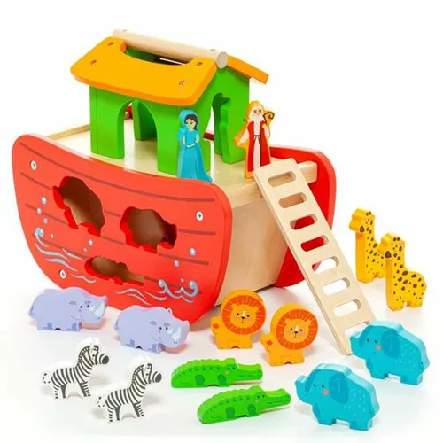 Vista 2 de Playset Moltó Noah's ark Madera 17 Piezas