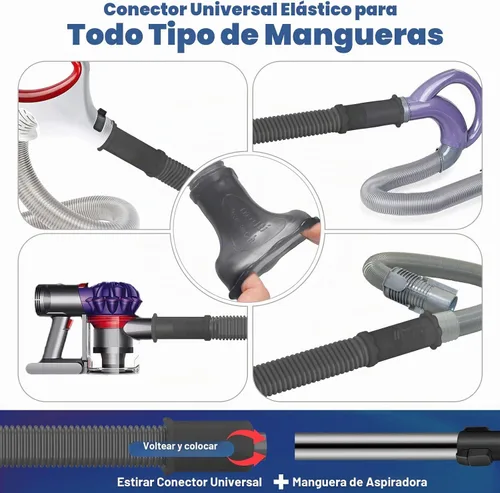Vista 3 de PetOde Kit de limpiador de ventilación para secadora, accesorio para 2-Gris