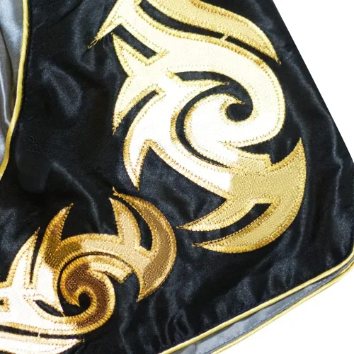 Vista 4 de SIAMKICK Pantalones cortos clásicos de Muay Thai para hombres y mujeres, boxeo, kickboxing, alto grado, artes marciales mixtas, ropa de entrenamiento