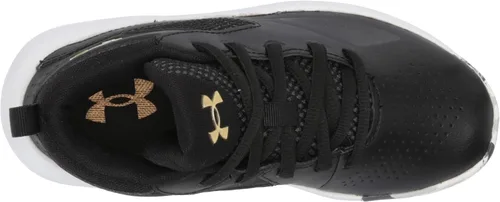 Vista 5 de Under Armour Tenis de baloncesto unisex para niños preescolares Lockdown 5, Negro