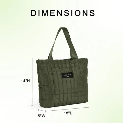 Vista 2 de Large Tote Bag for Women Travel Tote Bag SATIN SAINT lifestyle Women Tote Bags for Work Daily Womens Bags Beach Bag