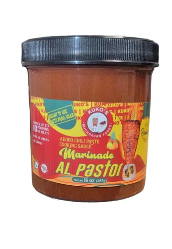 Vista 8 de Chipotle Adobo Marinade salsa de cocina pasta de chile comercial usado carne de pollo Vegano (marrón, Adobada Adobo Marinade)