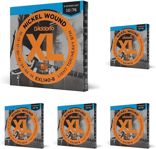 Vista 51 de D'Addario XL EXL157 - Cuerdas de níquel para guitarra eléctrica de 6 cuerdas, entonación perfecta, sensación consistente, durabilidad fiable