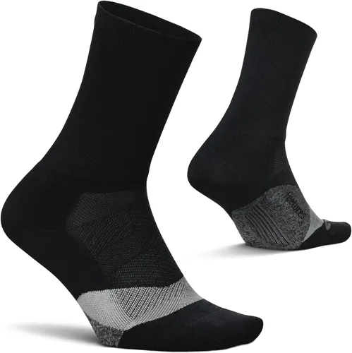 Vista 30 de Feetures Calcetines Elite Light Cushion Mini Crew Negro (3 pares)
