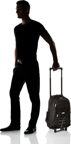 Vista 9 de Everest Mochila con ruedas, Negro -, Mochila con ruedas