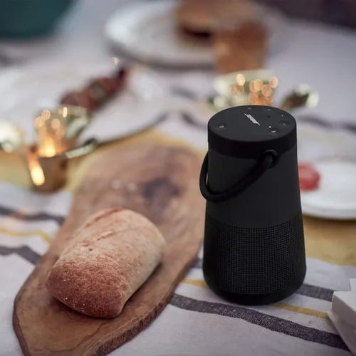 Vista 6 de Bose SoundLink Revolve+ (Serie II) Altavoz Bluetooth, Altavoz portátil con micrófono, inalámbrico y resistente al agua con sonido de 360 grados