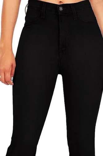 Vista 4 de Galmint - Jeans vaqueros acampanados de cintura alta y pierna ancha corte de bota para mujer