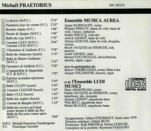 Vista 2 de Michael Praetorius: Terpsichore
