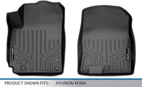 Vista 4 de MAXLINER - Juego de tapetes de piso de ajuste personalizado para Hyundai Kona 2018-2023