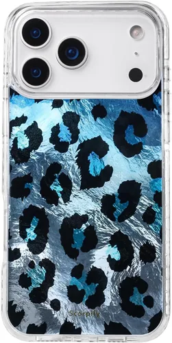 Vista 120 de SCORPIFY - Funda para iPhone 17 Pro Max Leopardo negro transparente LP-Negro Transparente Leopardo