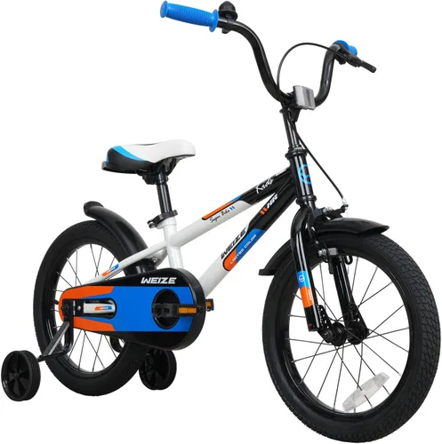 Vista 11 de WEIZE Kids Bike, 16 20 Inch Children Bicycle for Boys & Girls Ages 4-12 Years Old, Rider Height 41-62 Inch, Adjustable Seat & Handlebars, Coaster