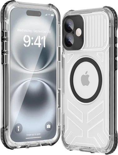 Vista 20 de WIFORT Funda impermeable para iPhone 15, [IP68 bajo el agua a prueba de polvo] [pantalla integrada] [15 pies a prueba de golpes militar], cubierta