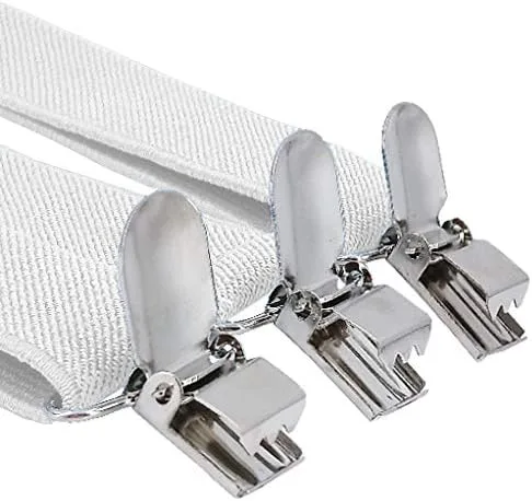Vista 3 de NAVISIMA Liga unisex elástica ajustable del estilo de la espalda Y con los clips fuertes del metal