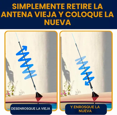 Vista 3 de Mástil de antena de 16 pulgadas para Toyota Corolla Matrix Prius Yaris Solara
