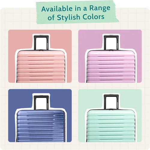 Vista 6 de U.S. Traveler Boren - Maleta de viaje extensible rígida con 8 ruedas giratorias, color negro, juego de 2 piezas