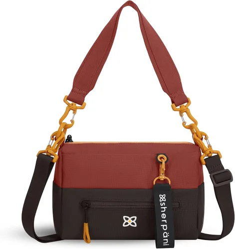 Vista 68 de Sherpani Skye - Bolso cruzado pequeño, de nailon, ligero, para mujer, con protección RFID