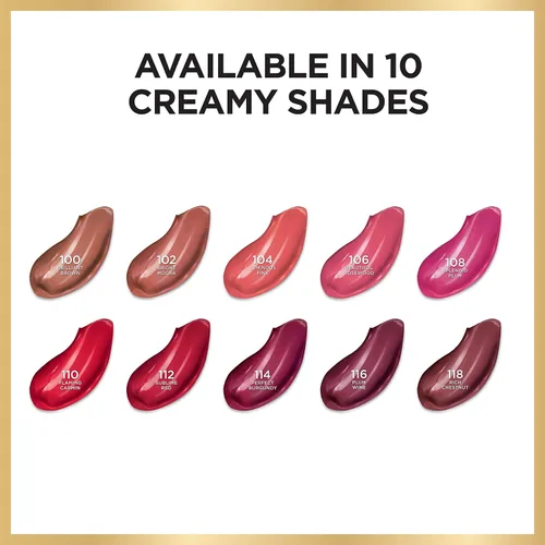 Vista 5 de L'Oréal Paris Age Perfect - Lápiz labial hidratante luminoso, rosa luminoso, 0.13 onzas