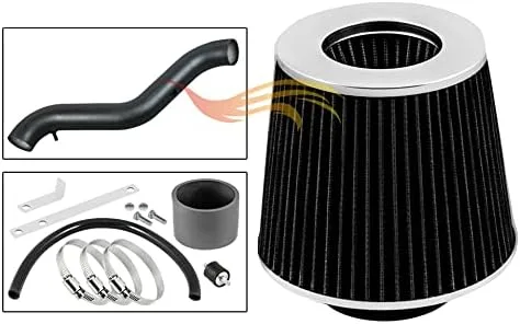 Vista 2 de Kit de admisión de aire Ram negro compatible con Grand Cherokee/Commander 3.7L V6 2005-2010