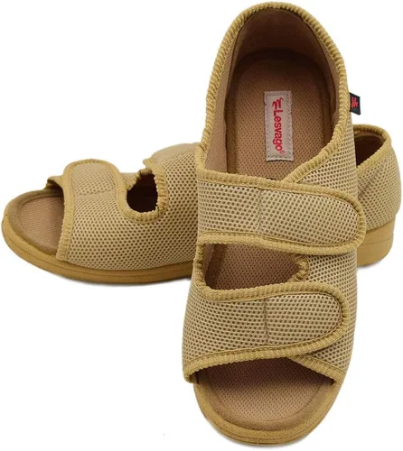Vista 7 de W&LESVAGO Sandalias diabéticas para mujer, ancho ajustable para artritis y edema zapatos MS7008