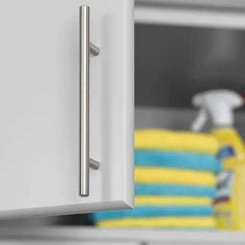 Vista 8 de Prepac Elite - Armario de pared de 54 pulgadas, armario de almacenamiento gris claro con 2 estantes ajustables, almacenamiento para despensa, cocina