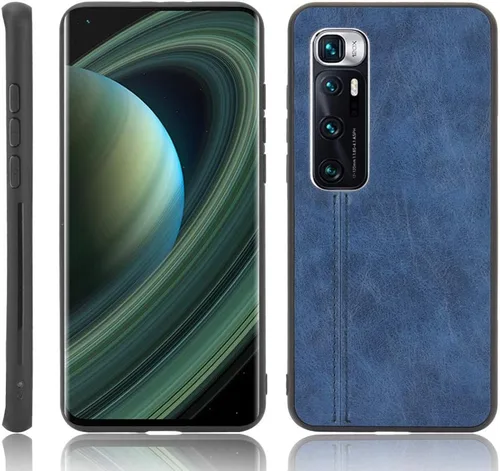 Vista 43 de Funda para Vivo iQOO Z1x 5G, funda para Vivo iQOO Z1x 5G Funda de piel sintética con funda 3 en 1, color azul