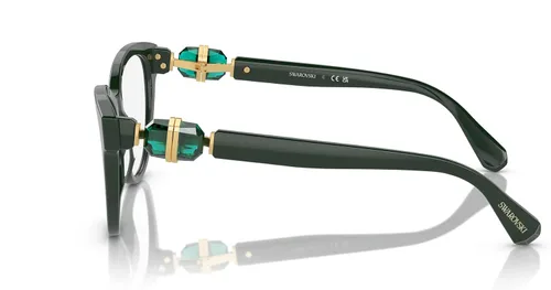 Vista 3 de Swarovski Women's Sk2004 Round Prescription Eyewear Frames