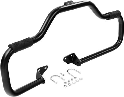 Vista 4 de Protector de motor bigote para modelos Dyna 2006-2017, compatible con FXDL 2014-2017 (todos los mercados) y Dyna 2015 y posteriores