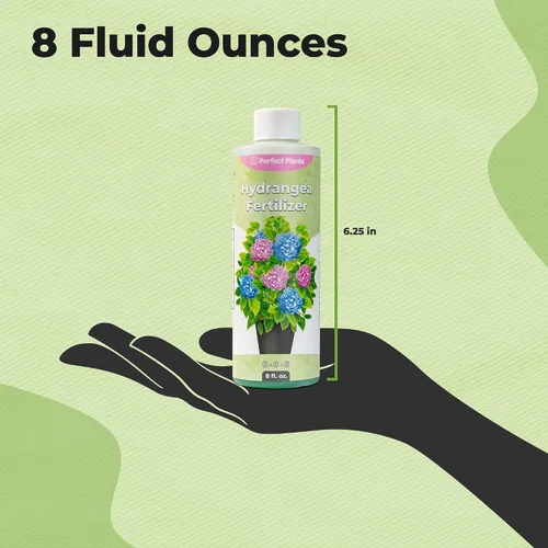 Vista 5 de Perfect Plants Fertilizante líquido prémium para hortensias Potenciador de floración Fertilizante para hortensias y otras plantas con flores