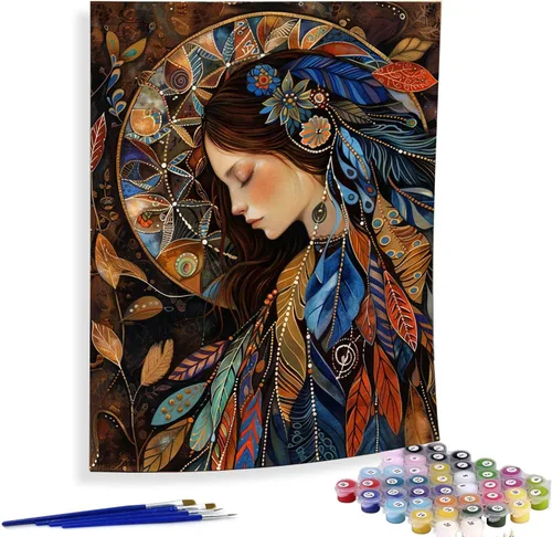 Vista 13 de Diymood Pintura por números para adultos, barco, pintura al óleo náutica acrílica por números, kits para niños y adultos principiantes
