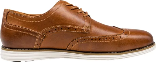 Vista 3 de Vostey Zapatos de vestir de cuero para hombre, zapatos de vestir casuales para hombres, zapatos de cuero Oxford para hombres