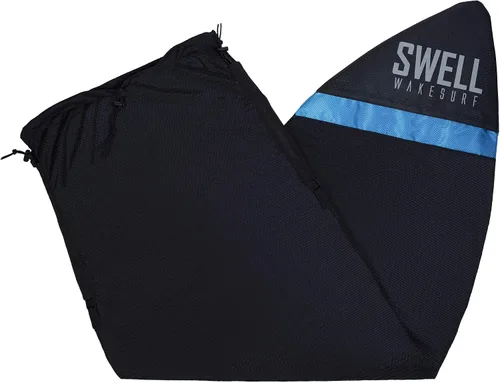 Vista 2 de SWELL Wakesurf - Calcetín de wakesurf de longitud ajustable con nariz acolchada y bolsillo, cubierta de wakeboard, talla única para todas las bolsas
