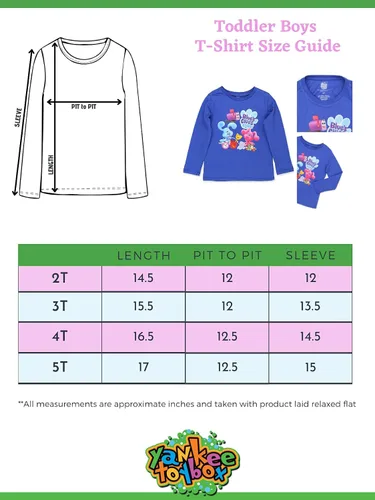 Vista 2 de Nickelodeon Blues Clues You - Camiseta de manga larga para niños pequeños