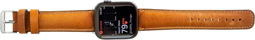 Vista 4 de HARDISTON Correas de reloj compatibles con Apple de 1.496 in, 1.575 in, 1.614 in, 1.654 in, 1.732 in, 1.772 in, 1.772 in, para hombres y mujeres