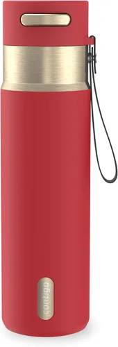 Vista 30 de Contigo Autoseal - Botella de agua de acero inoxidable con aislamiento al Terra Champagne